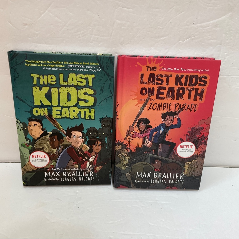 THE LAST KIDS ON EARTH TWO HARDCOVER BOOKS